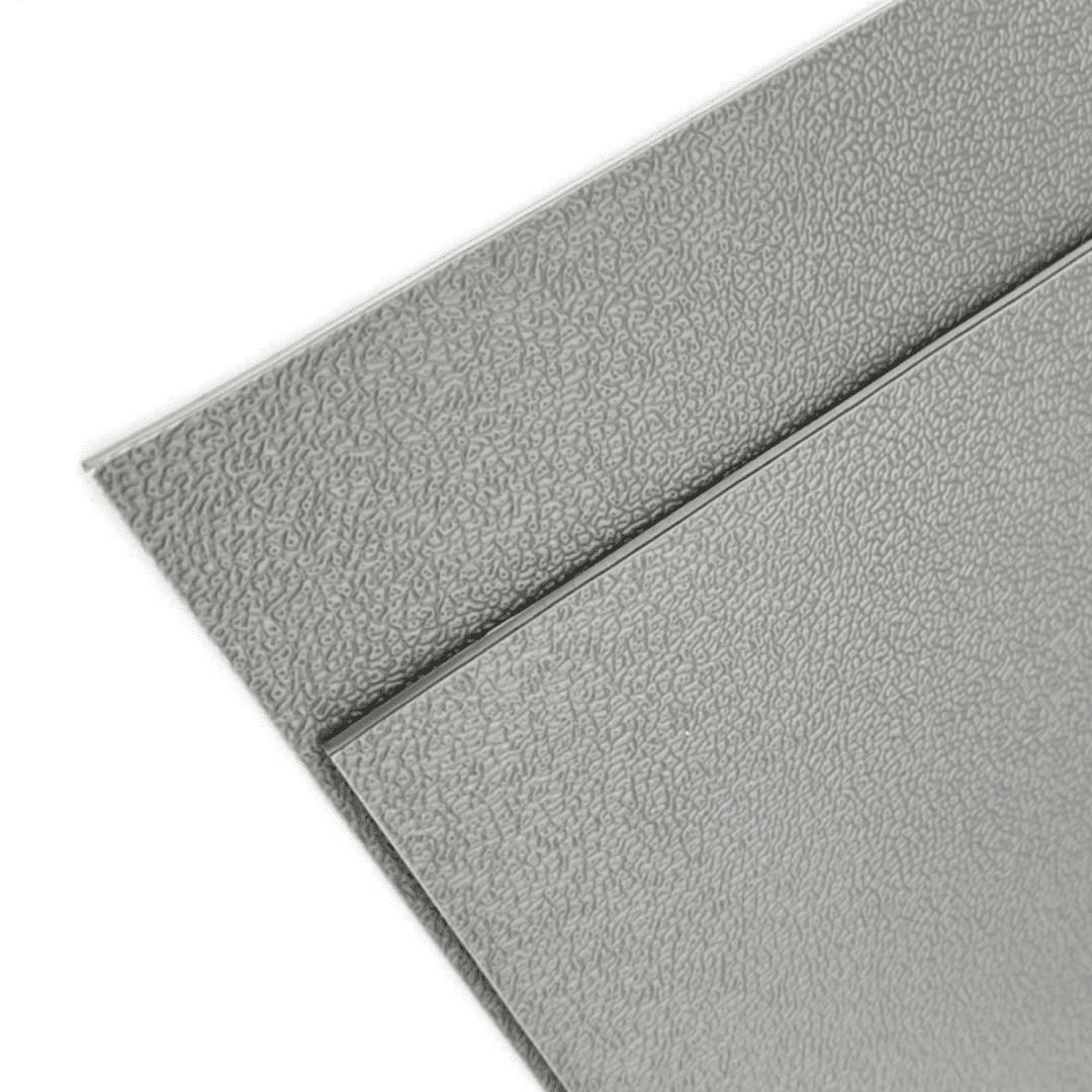 Grey ABS plastic sheet
