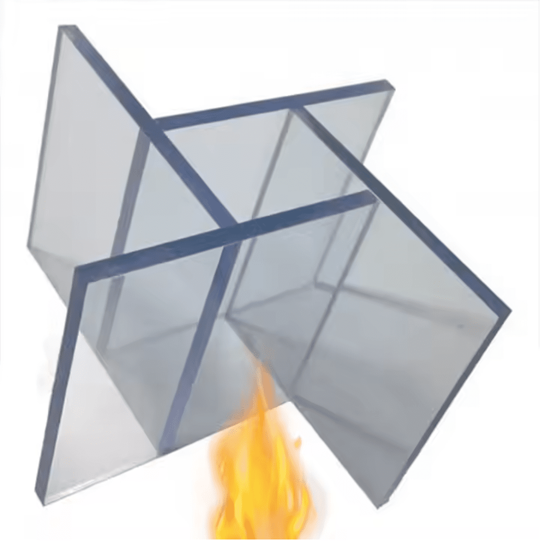 UL94-V0 Flame Retardant Polycarbonate | Fire Retardant Sabic Lexan ǀ High Quality FR Grade Sheet ǀ 3MM -12X12" - Image 1