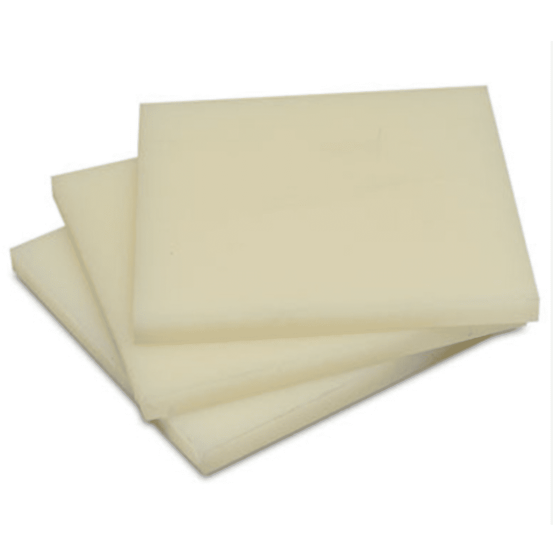 MC Nylon Sheet Block ǀ Custom cut size -12X12 INCHES ǀ Nylon Sheet Block For Plastic CNC Machining & Milling  ǀ 10MM THICKNESS . - Image 1