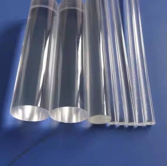 Polycarbonate Rigid Round Rod ǀ Clear Polycarbonate plastic Rod Stock ǀ Durable, Machinability - Ø40 X 300MM -LENGTH - Image 1