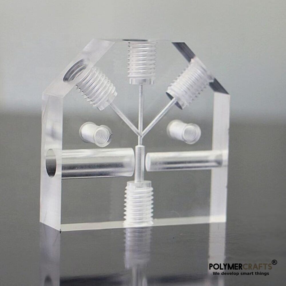 Custom CNC Laser Cutting Service CNC Machining PMMA Acrylic Parts - Image 1