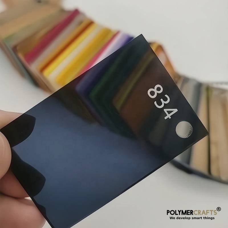 Acrylic Sheet Tinted Smoke Grey -10MMǀ Smoke Translucent Acrylic(PMMA)ǀ 12X12 INCHES ǀ CNC, Display ,DIY Crafts  ǀ 10MM THK - Image 1