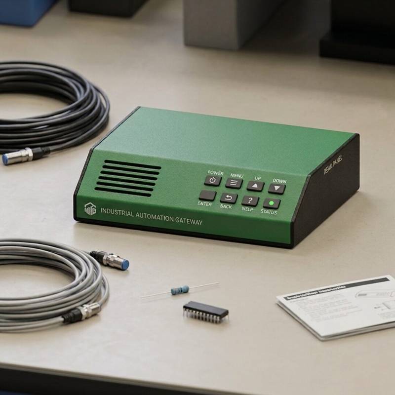 Custom premium, textured electronic enclosure designed for seamless industrial control and monitoring. - Image 1