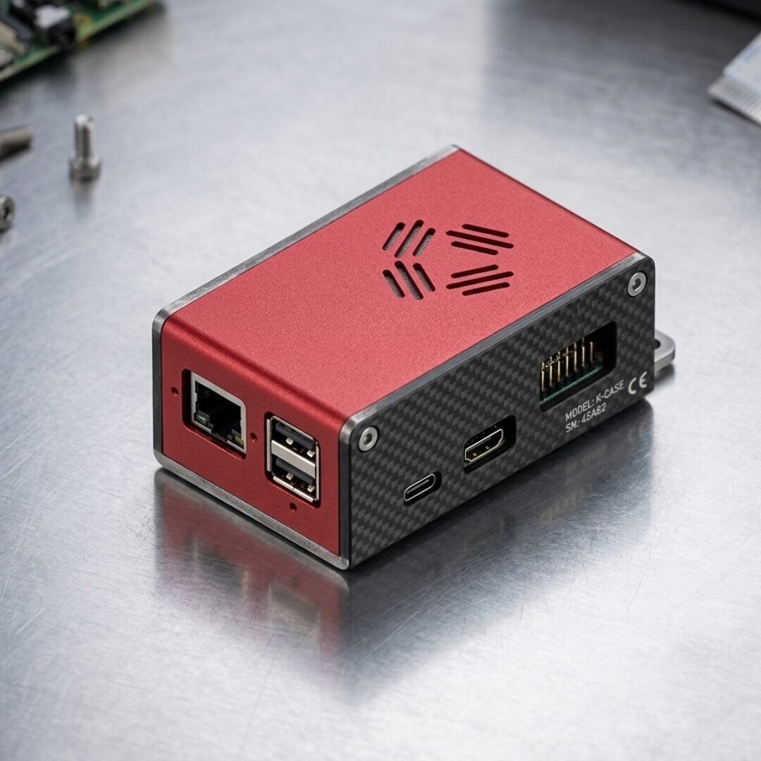 Premium Compact Plastic Electronic Enclosure Case with Ventilation Ports and Multi Interface Cutouts Design. - Image 1