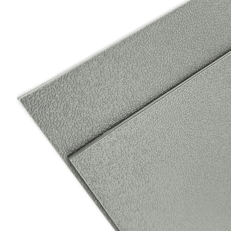 Grey ABS plastic sheet