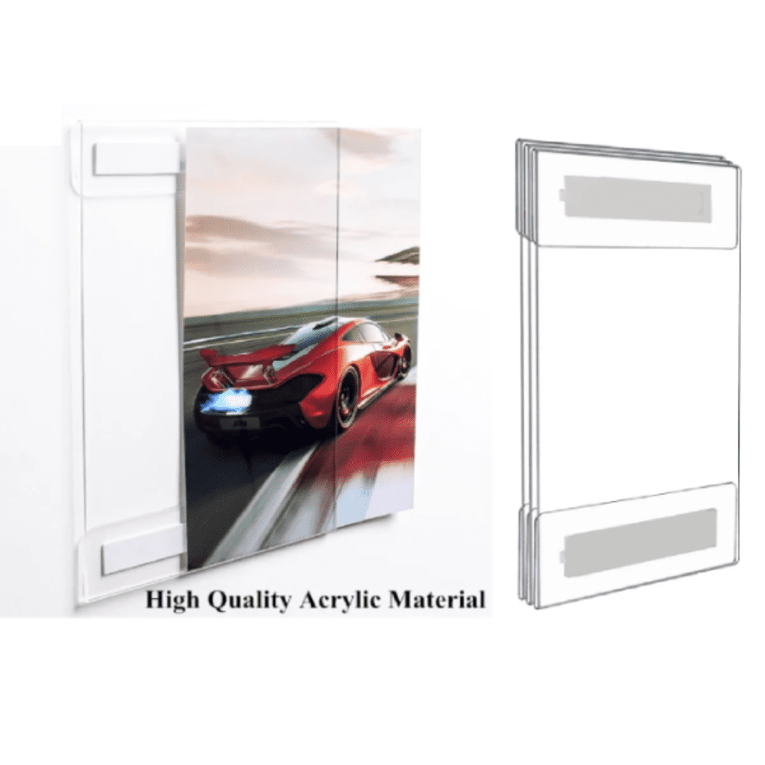 Acrylic Wall Sign Holder