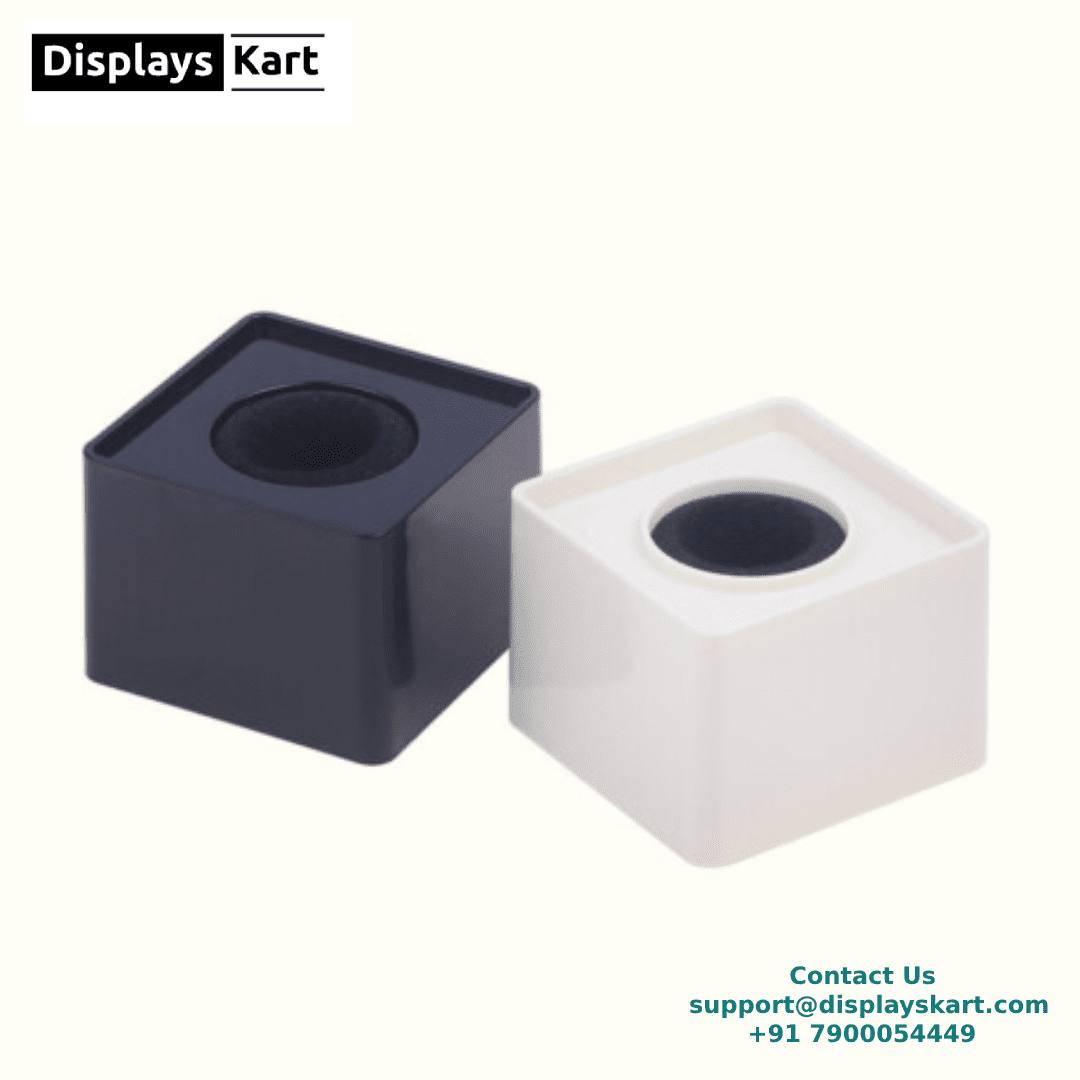 NEW DSPKART 4 Portable ABS Injection Mic | Microphone Flag Station | Microphone With Adjusting Foam | Size-2.25x3 Inch. - Image 1