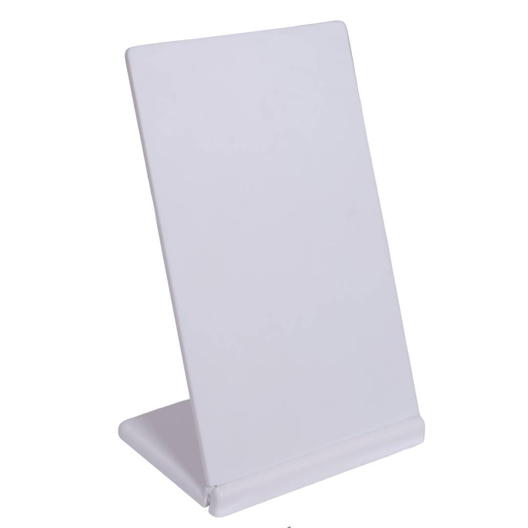New Project 2 Detachable QR Code Display Stand | White | ABS QR Display Stand | For Office | Retail - 4X6 Inch. - Image 1