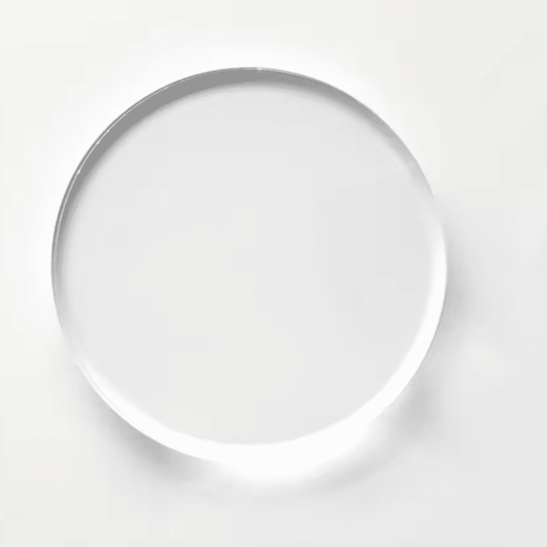 Clear Acrylic Round Discs | Acrylic Sheet Disc | For Display | Painting | Cake Holders | DIY Crafts | 8 Inch-5mm Thick. - Image 1