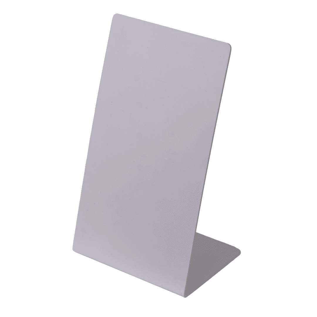 New Project 5 White QR Code Display Stand | ABS QR Display Stand | For Office | Retail | Size - 4X7 Inch. - Image 1