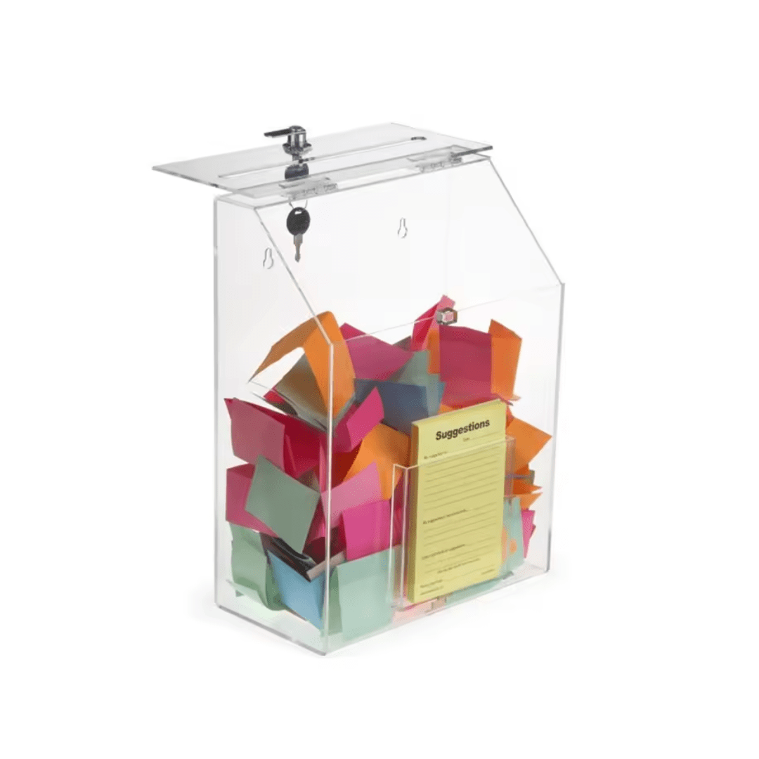 New Project 85 3 Acrylic Suggestion Box