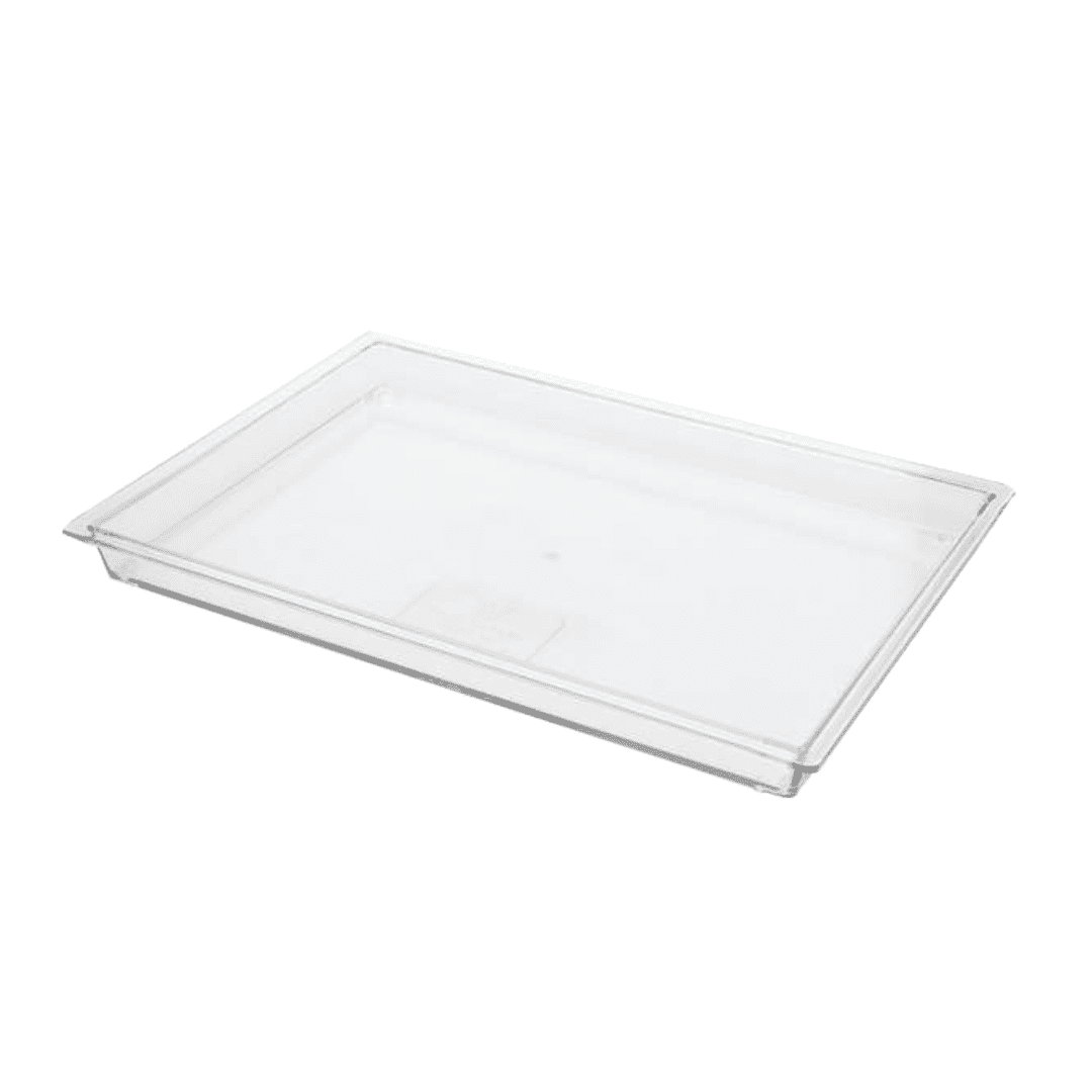 Transparent Acrylic Rectangular Serving Tray | Rectangular Display Tray | Spill Proof | Decorative For Kitchen | Hotels | Office. - Image 1